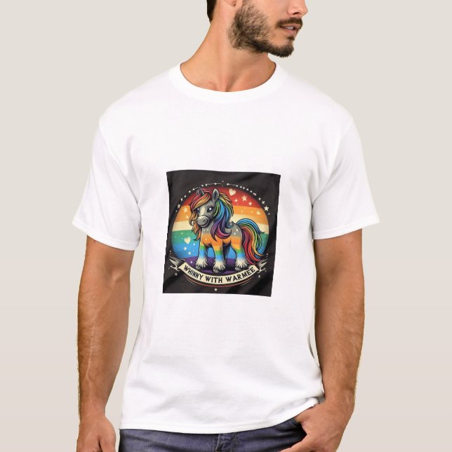 Whinny mit Wärme T-Shirt (Vorderseite)