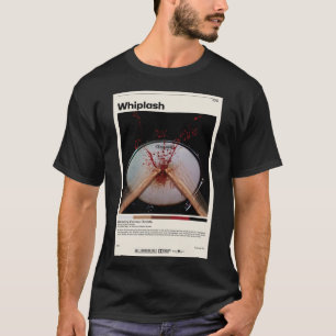 Whiplash Damien Chazelle Minimalistisch Movie Post T-Shirt