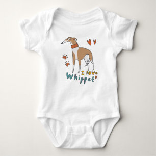 Whippet Baby Strampler