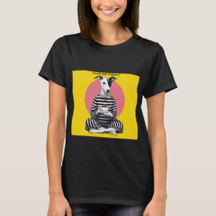 Whippet Coffee Time – Eigenartiger Vintage Hund T-Shirt