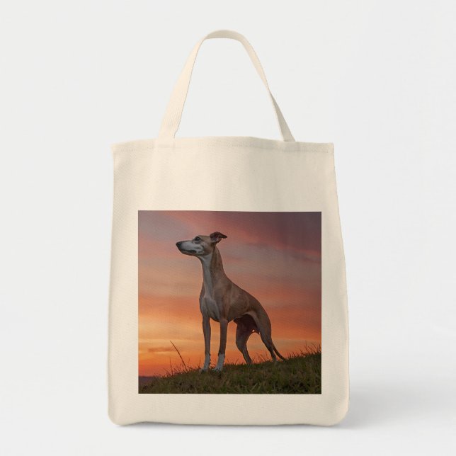 Whippet Elegante Grotto America Tasche (Vorne)
