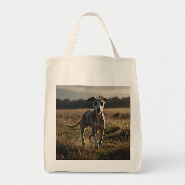 Whippet Elegante Grotto America Tasche (Vorne)