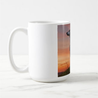 Whippet Elegante Kaffee Tasse