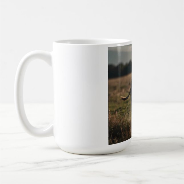 Whippet Elegante Kaffee Tasse (Links)