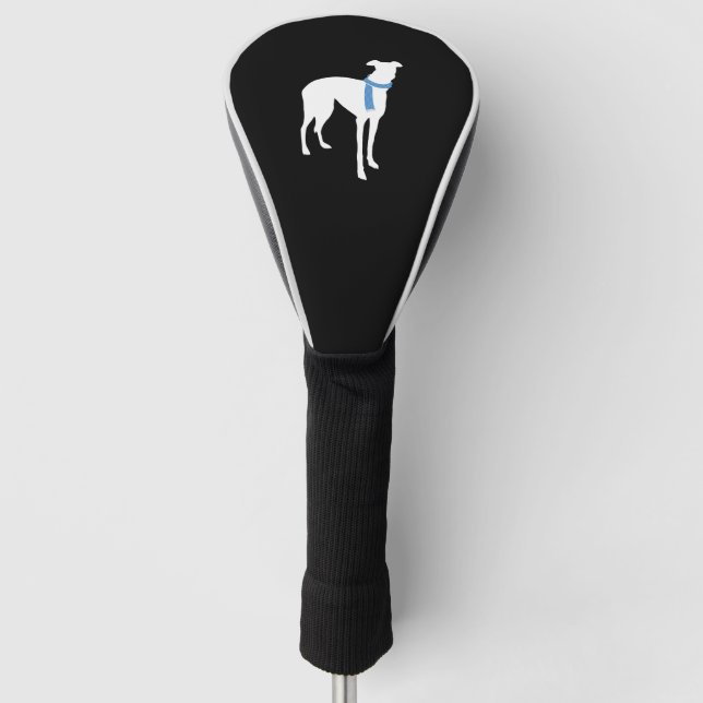 Whippet Golf Headcover (Vorderseite)