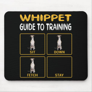 Whippet Guide to Training Hunde Obedience Mousepad