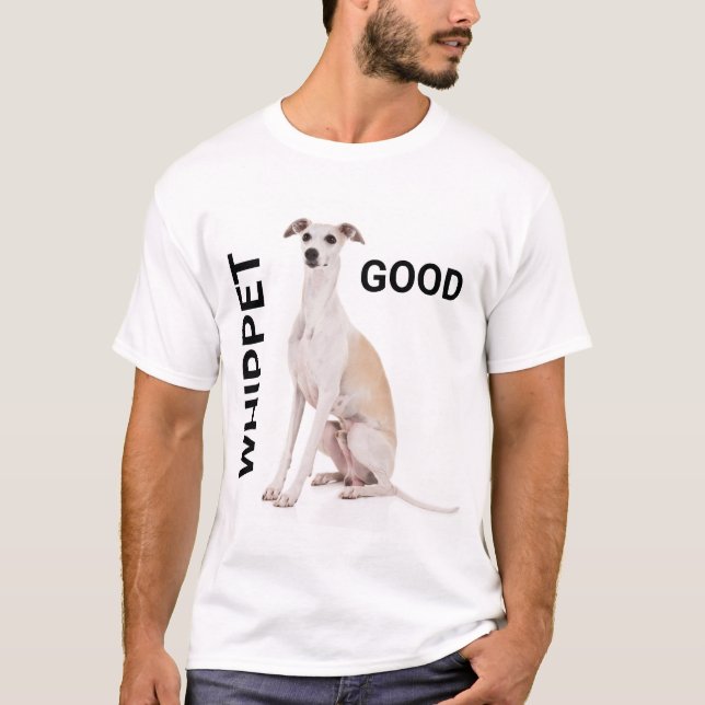 Whippet Gutes Shirt (Vorderseite)