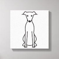 Whippet Hund Cartoon