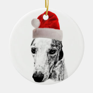 Whippet Hund Keramikornament