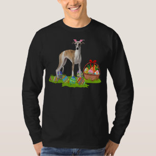 Whippet Hund Ostereier Jagd Bunny Whippet Este T-Shirt