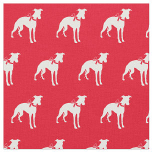 Whippet Hund Silhouette Pet Red Stoff