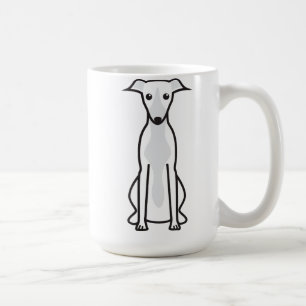 Whippet HundeCartoon Kaffeetasse