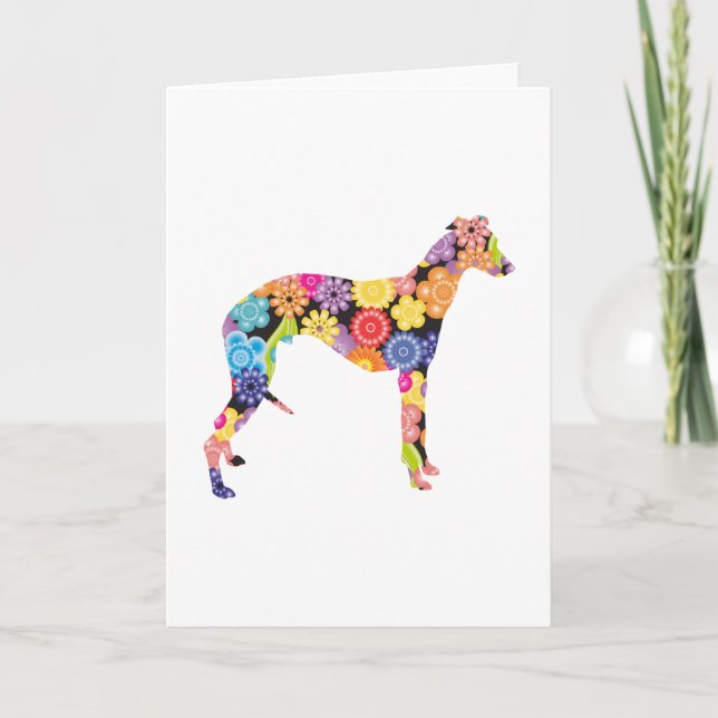 Whippet Karte (Vorderseite)