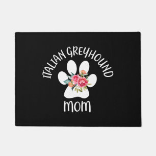 Whippet Lover Italian Greyhound Mom Fußmatte