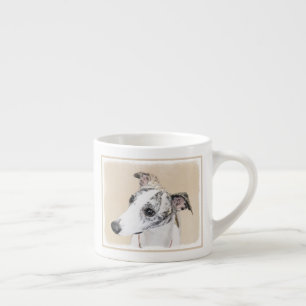 Whippet Malerei - niedliche ursprüngliche Espressotasse