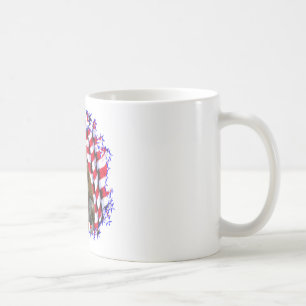 Whippet Patriot Tasse