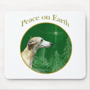 Whippet Peace Mousepad
