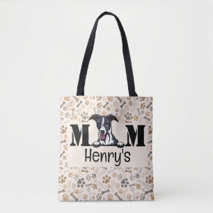 Whippet Peeking Personalisierte Mama