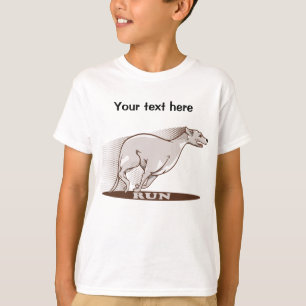 Whippet-Running T-Shirt