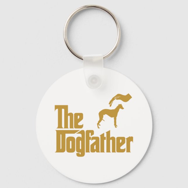 Whippet Schlüsselanhänger (Vorderseite)