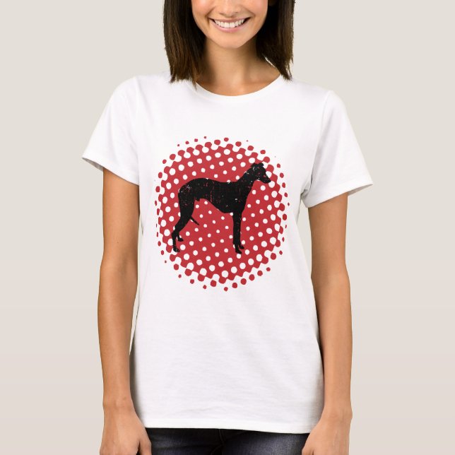 Whippet T-Shirt (Vorderseite)
