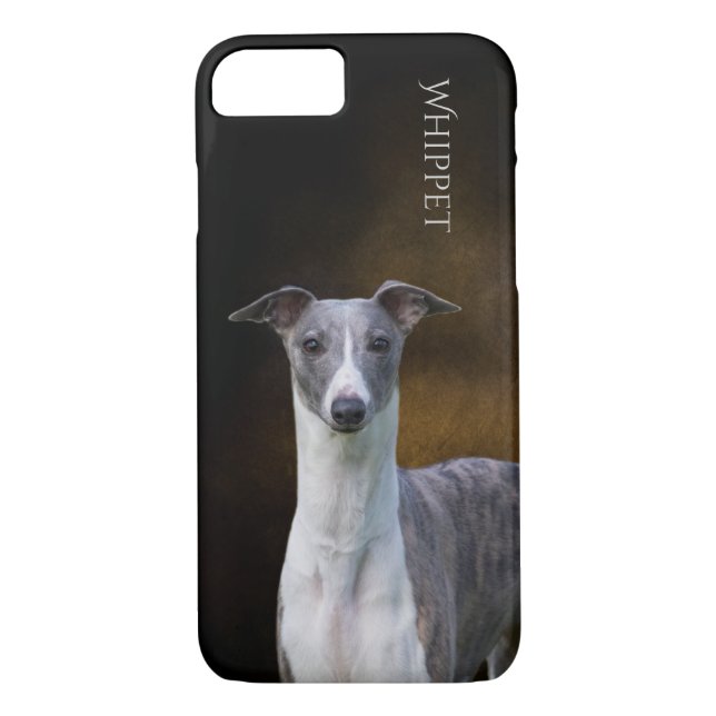 Whippet Telefon-Kasten Case-Mate iPhone Hülle (Rückseite)