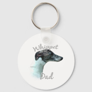 Whippet Vater 2 Schlüsselanhänger