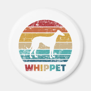 Whippet Vintag Magnet