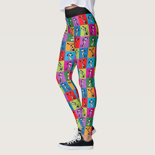 Whippet Whimsy Cosy Leggings (Links)