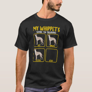 Whippet Whippet Hund Trainingsleiter für Whippet m T-Shirt
