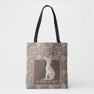 WHIPPET Will einen Walk Tote Bag