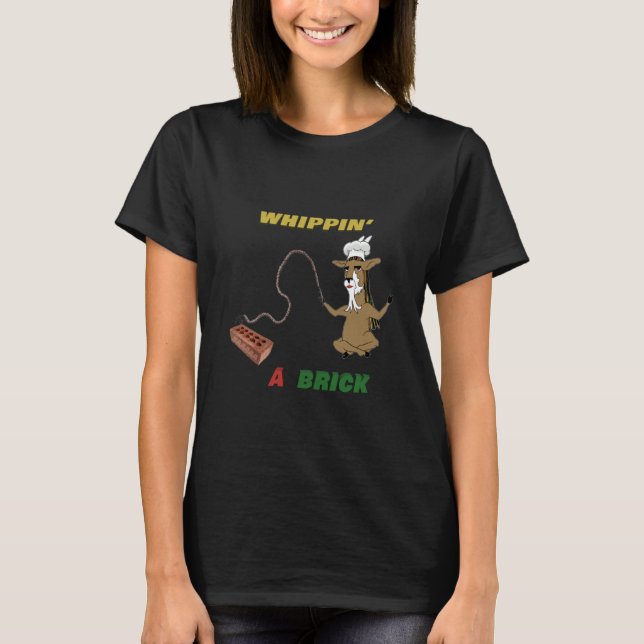 Whippin' a Bridge Kook mit Kush T-Shirt (Vorderseite)
