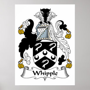 Whipple Familienwappen Poster