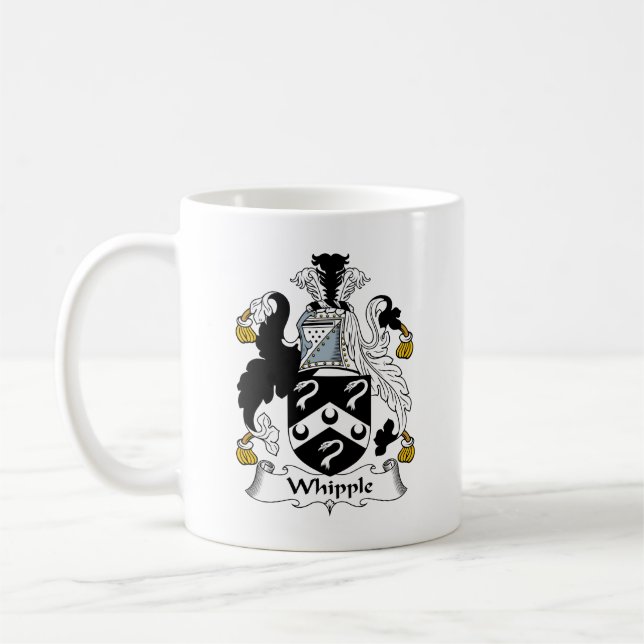 Whipple Familienwappen Tasse (Links)