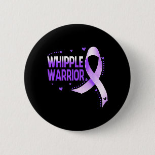 Whipple Warrior Bauchspeicheldrüsenkrebs-Bewusstse Button