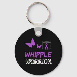 Whipple Warrior Lila Ribbon Bauchspeicheldrüsenkre Schlüsselanhänger