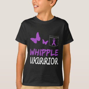 Whipple Warrior Lila Ribbon Bauchspeicheldrüsenkre T-Shirt