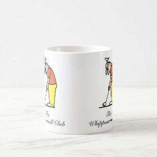 Whippoorwill u. Golfspieler-Tasse Tasse