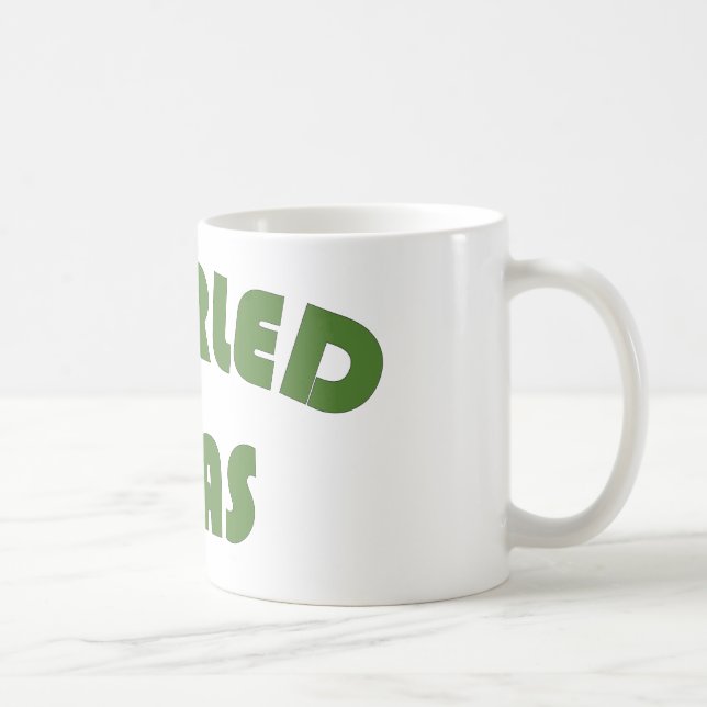 Whirled Erbsen Tasse (Rechts)