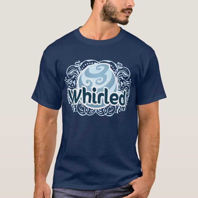 Whirled Logo-Shirt T-Shirt (Vorderseite)