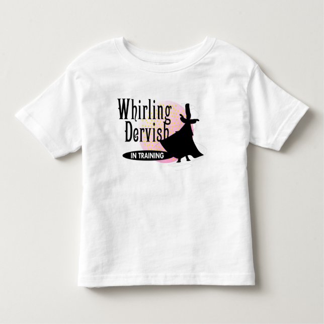 whirling Derwisch Kleinkind T-shirt (Vorderseite)