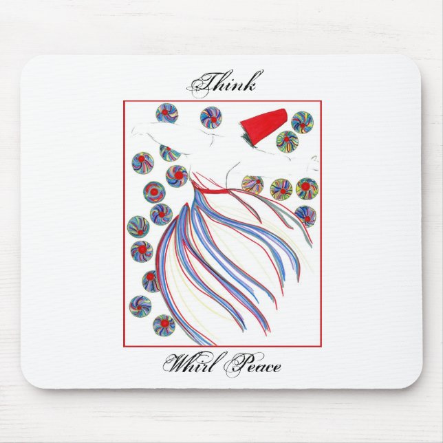 Whirling - Mausunterlage Mousepad (Vorne)