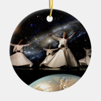 Whirling Universum Keramik Ornament
