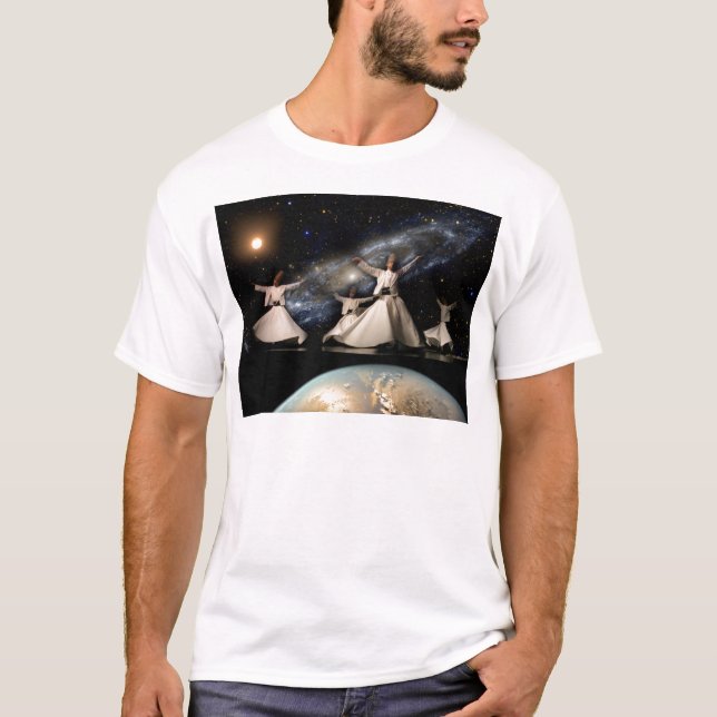 Whirling Universum T-Shirt (Vorderseite)
