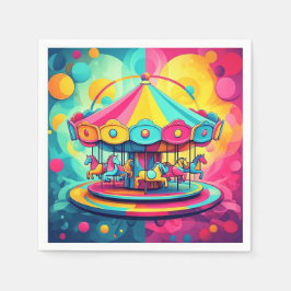 " WHIRLING WONDER " SERVIETTE