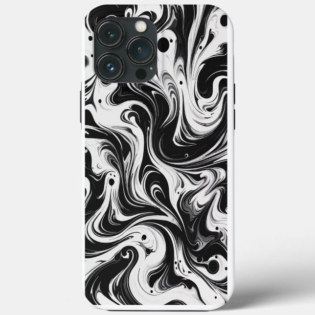 Whirlpool des Tintenmusters Case-Mate iPhone Hülle (Rückseite)
