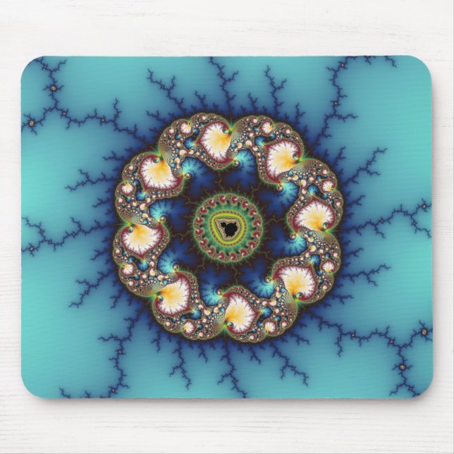 Whirlpool - Fraktal Mousepad (Vorne)