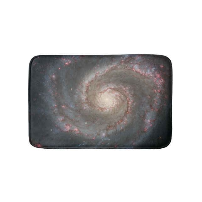 Whirlpool Galaxy Badematte (Vorderseite)