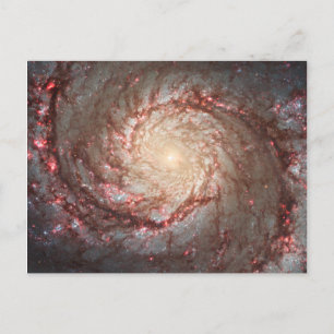 Whirlpool Galaxy Postkarte