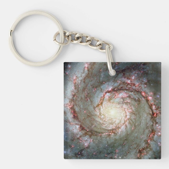 Whirlpool Gallaxy Schlüsselanhänger (Vorderseite)